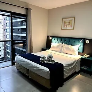 Flat No Interative Jardins Com Vaga E Bem Localizado Apartamento